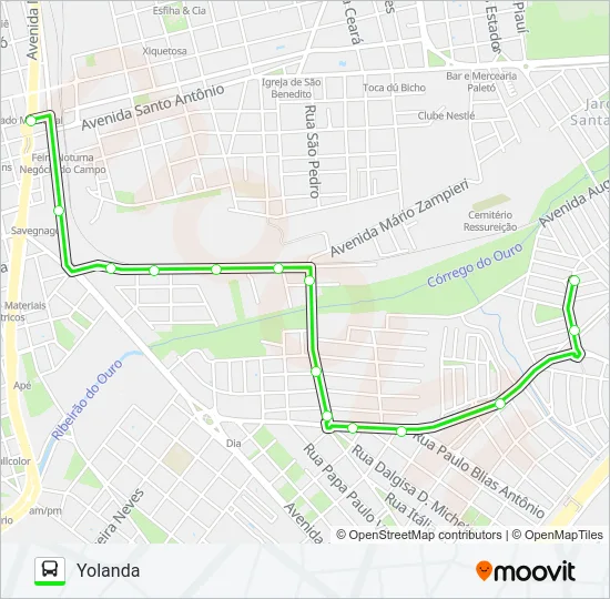 YOLANDA / TCI Bus Line Map