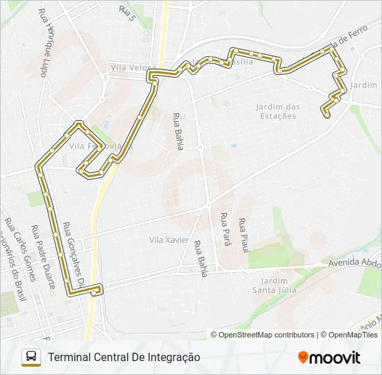 BIAGIONI / TCI Bus Line Map