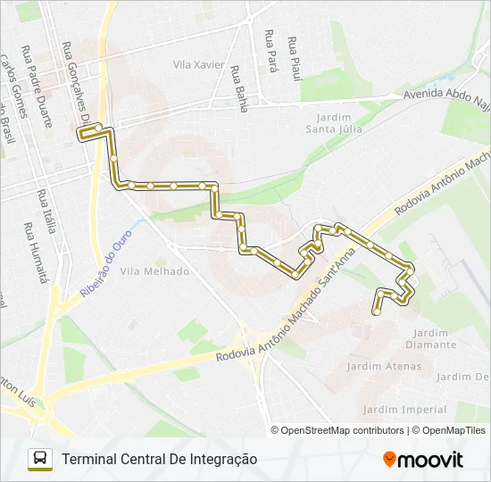 DUMONT / TCI Bus Line Map
