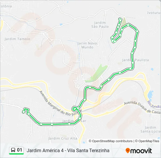 01 Bus Line Map