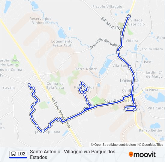 Ônibus de Louveira terão horário de pico antecipado nos dias de