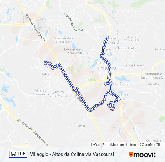L06 Bus Line Map