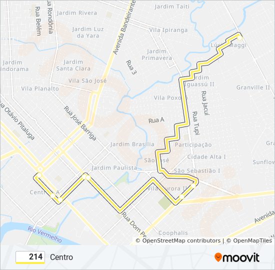 214 Route: Schedules, Stops & Maps - Jardim do Morro (Updated)