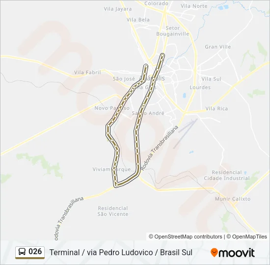 026 Bus Line Map