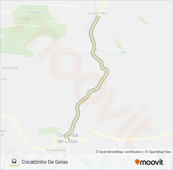 SEMIURBANO Bus Line Map