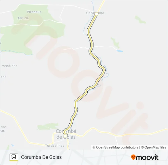 SEMIURBANO Bus Line Map