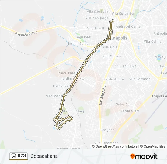 023 Bus Line Map