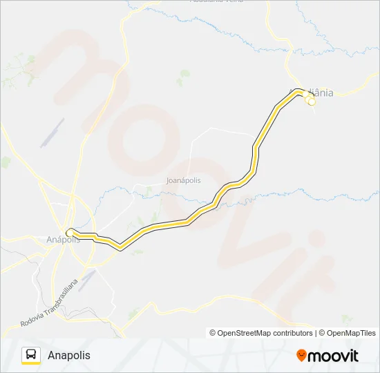 SEMIURBANO Bus Line Map