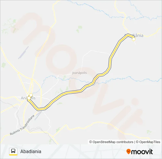 SEMIURBANO Bus Line Map