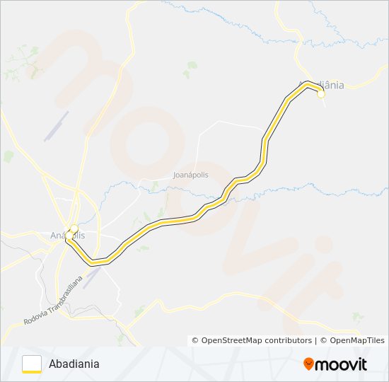 SEMIURBANO bus Line Map
