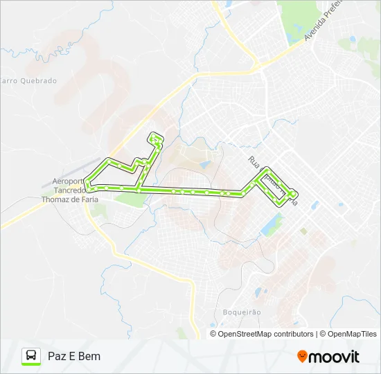 31 JD. AMÉRICAS P BEM Bus Line Map