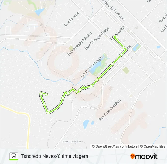 17 TANCREDO NEVES Bus Line Map