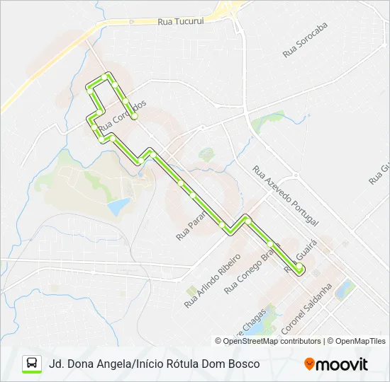 40 JD.DONA ANGELA Bus Line Map