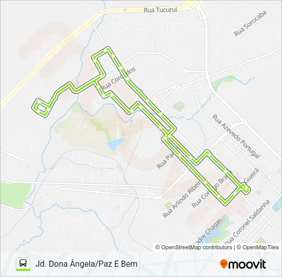 40 JD.DONA ANGELA Bus Line Map