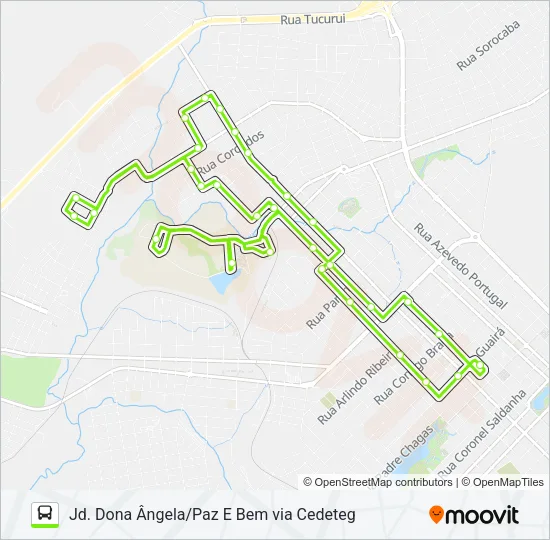 40 JD.DONA ANGELA Bus Line Map