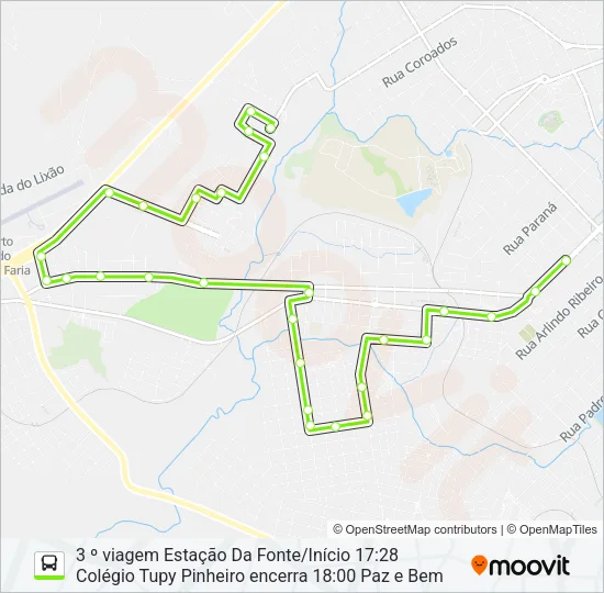 22 JD DAS AMERICAS Bus Line Map