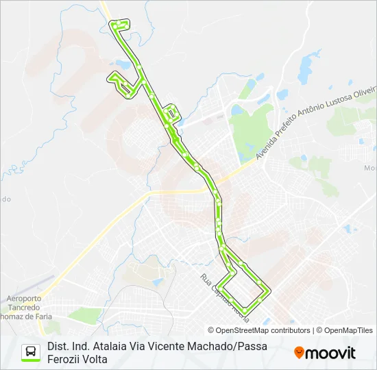 35 ATALAIA VIA VICENTE Bus Line Map