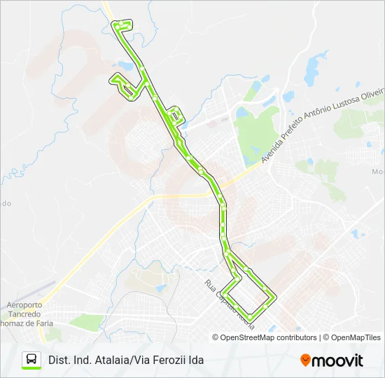 35 ATALAIA VIA VICENTE Bus Line Map