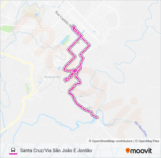011 SANTA CRUZ Bus Line Map