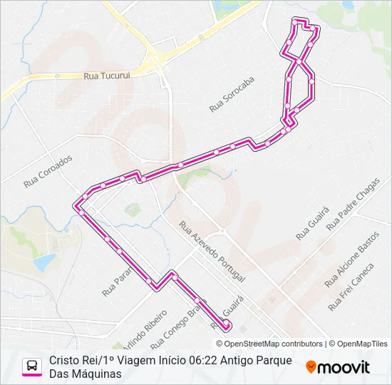048 CRISTO REI Bus Line Map