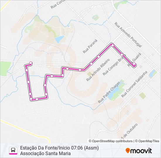 022 JD DAS AMERICAS bus Line Map