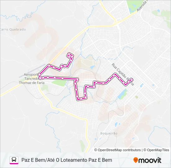 022 JD DAS AMERICAS Bus Line Map