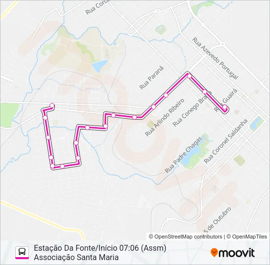 022 JD DAS AMERICAS Bus Line Map