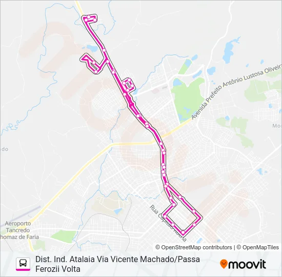 035 ATALAIA VIA VICENTE Bus Line Map