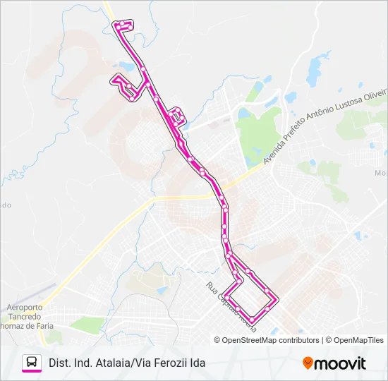 035 ATALAIA VIA VICENTE Bus Line Map