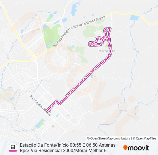 Como chegar até Residencial Caruanas (Mosqueiro) de Ônibus?