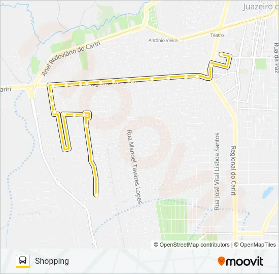 04 SHOPPING / SÃO JOSÉ Bus Line Map