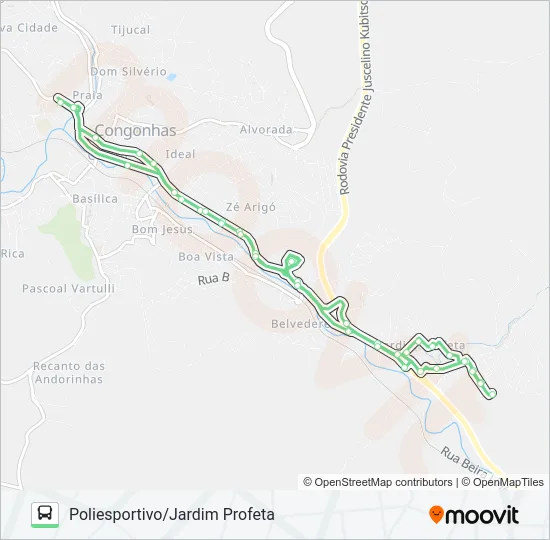 08 Bus Line Map