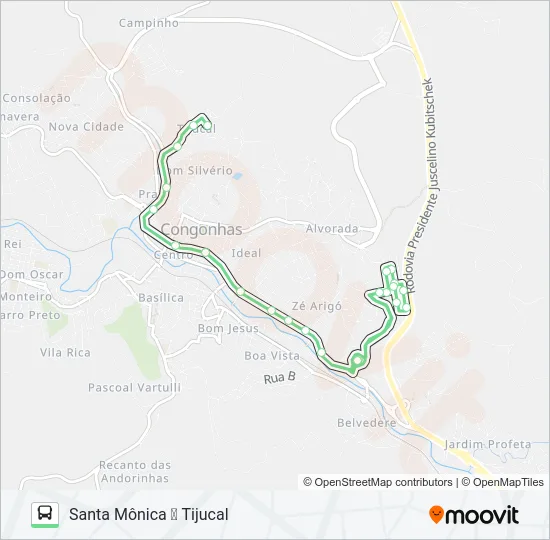 27 Bus Line Map