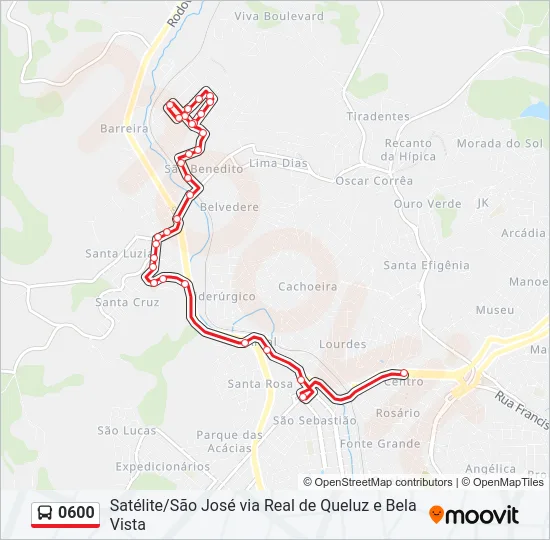 0600 Bus Line Map