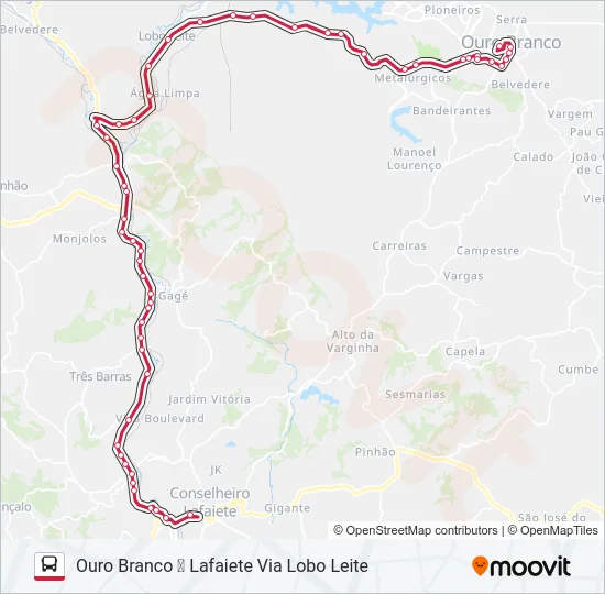 ROTA REAL 3585 Bus Line Map