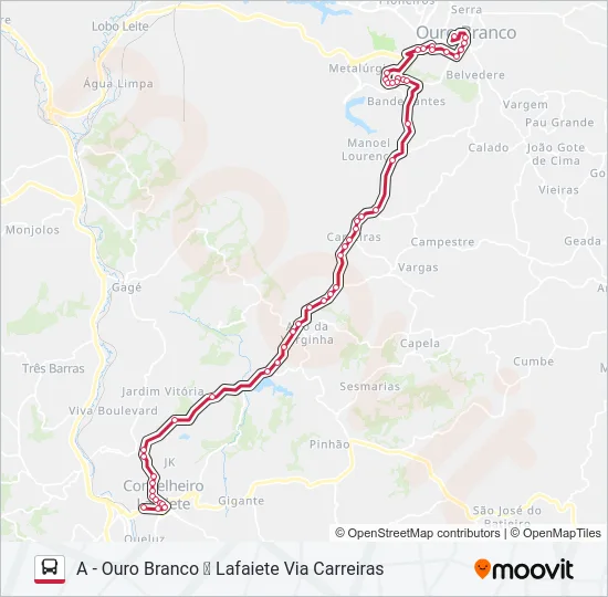 ROTA REAL 3585 Bus Line Map