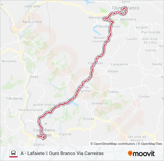 ROTA REAL 3585 Bus Line Map