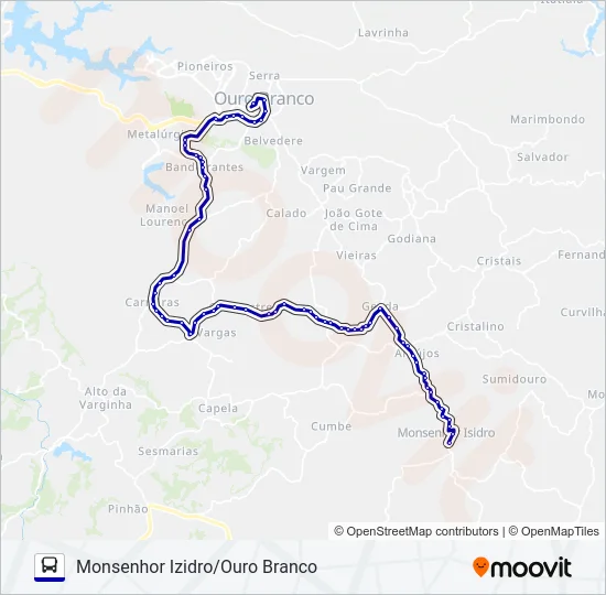 SÃO JUDAS 4094.1 Bus Line Map