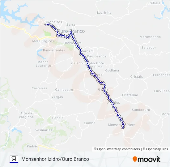 SÃO JUDAS 4094.1 Bus Line Map