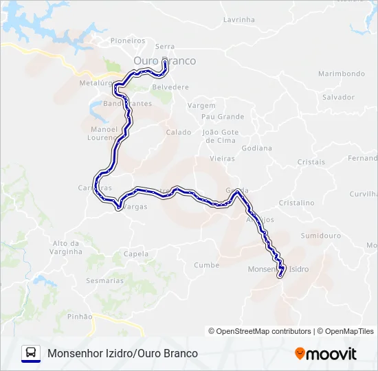 SÃO JUDAS 4094.1 Bus Line Map