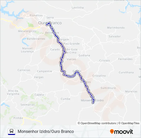 SÃO JUDAS 4094.1 Bus Line Map