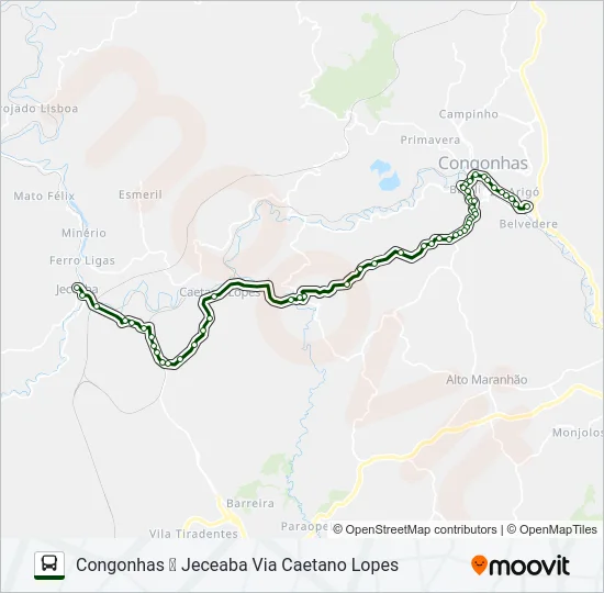 SANDRA 1090.2 Bus Line Map