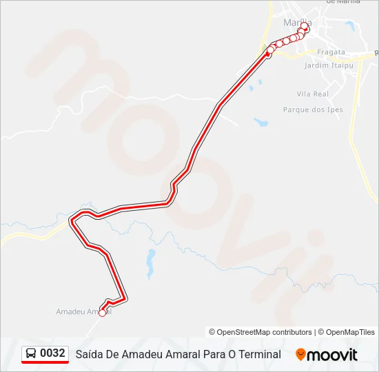 0032 Bus Line Map