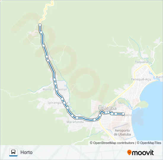 10 HORTO Bus Line Map