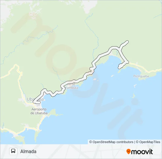 16 ALMADA Bus Line Map