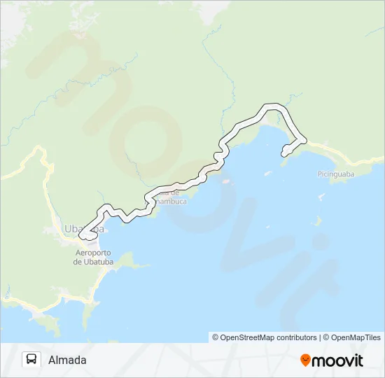 16 ALMADA Bus Line Map