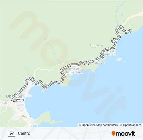 22 PURUBA Bus Line Map