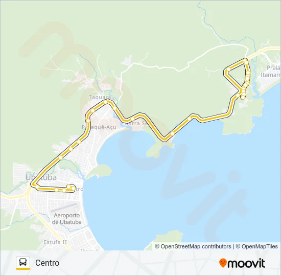 13 CASANGA Bus Line Map