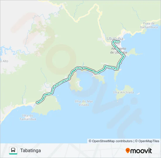 01 TABATINGA Bus Line Map