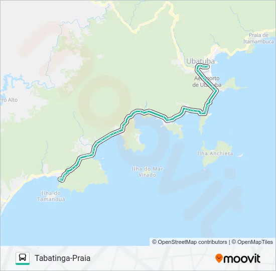 01 TABATINGA Bus Line Map